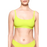 SKIMS Fits Everybody Scoop Neck Bralette_NEON LIME