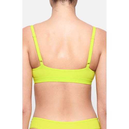  SKIMS Fits Everybody Scoop Neck Bralette_NEON LIME