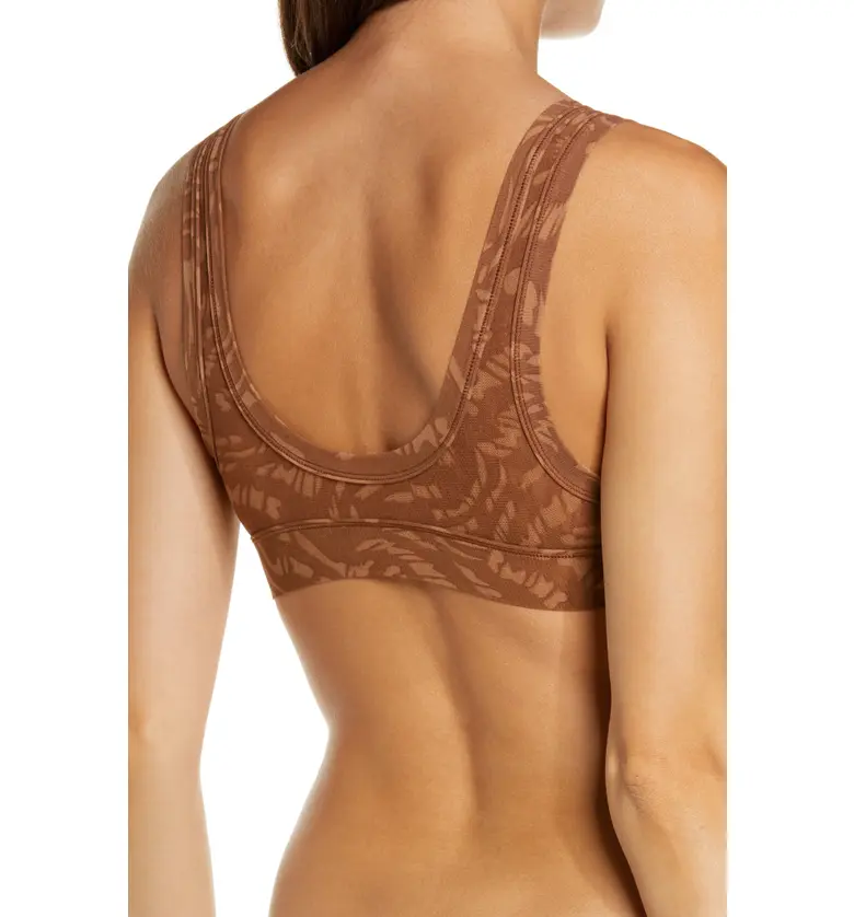  SKIMS Summer Mesh Plunge Bralette_LATTE SWIRL