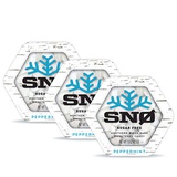 (NEW LOOK) Peppermint Xylitol Candy Chips (3-Pack) - SNØ 1.5oz Tins - Handcrafted w/ ONLY 2 Ingredients | Diabetic-friendly, Non-GMO, Vegan, Keto, GF & Kosher | Purest sugar-free c