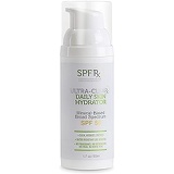 SPF Rx, Ultra-Clear Daily Skin Hydrator, SPF 50 Sunscreen Lotion, Mineral Sunblock, Protects from UVA, UVB, & HEV, Broad Spectrum Protection - 1.7 oz