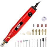 Electric Rotary Tool Kit, SPTA Mini Electric Grinder Set/Nail Drill Mini Handle Electric Drill Grinding Engraving Pen Milling Trimming Polishing Drilling Cutting Engraving Tool Kit