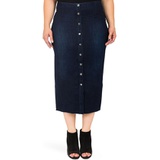 Standards & Practices Elain Denim Pencil Skirt_BLUE