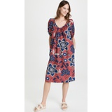 SUNDRY Exploded Floral Dress