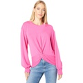 SUNDRY Twist-Front Sweatshirt