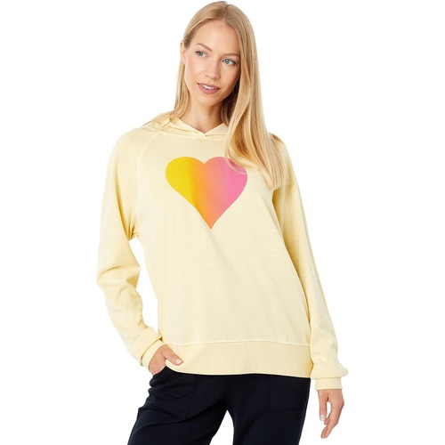  SUNDRY Ombre Heart Hoodie