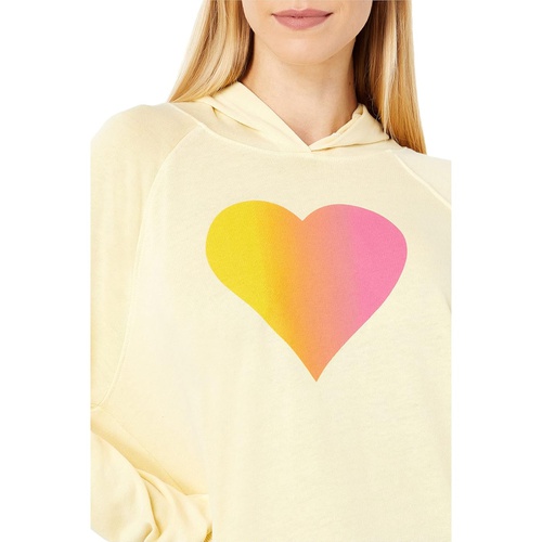  SUNDRY Ombre Heart Hoodie