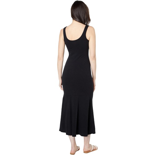  SUNDRY Twist Front Sleeveless Dress in Cotton Spandex