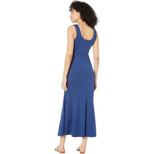  SUNDRY Long Twist Front Sleeveless Dress in Cotton Modal