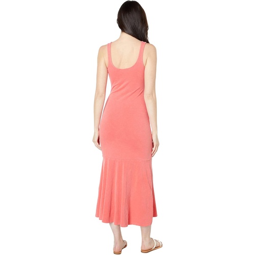  SUNDRY Twist Front Sleeveless Dress in Cotton Spandex