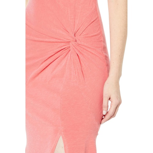  SUNDRY Twist Front Sleeveless Dress in Cotton Spandex