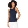 SUNDRY Cotton Modal High Neck Tank