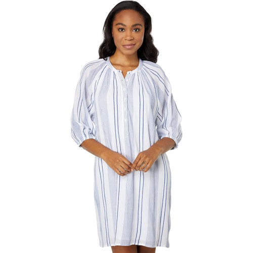  SUNDRY Stripe Henley Dress