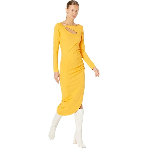  SUNDRY Drape Cutout Dress