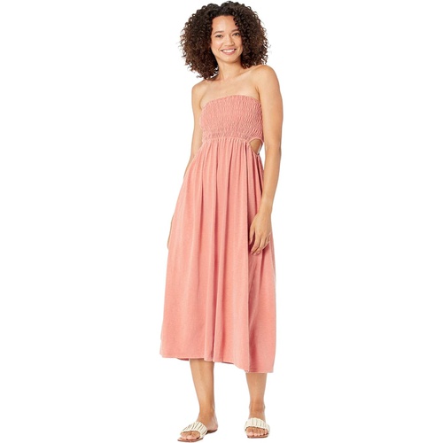  SUNDRY Smock Top Cutout Dress