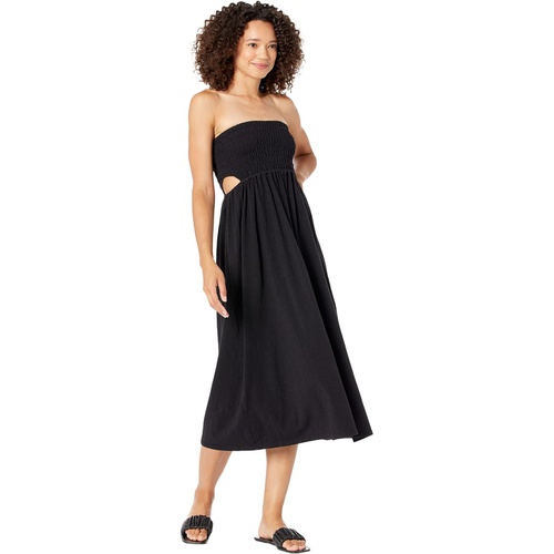  SUNDRY Smock Top Cutout Dress