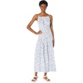 SUNDRY Ditzy Smocked Maxi