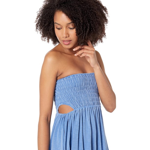  SUNDRY Smock Top Cutout Dress