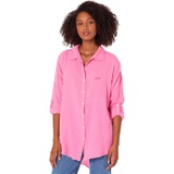 SUNDRY Love Embroidered Oversize Shirt