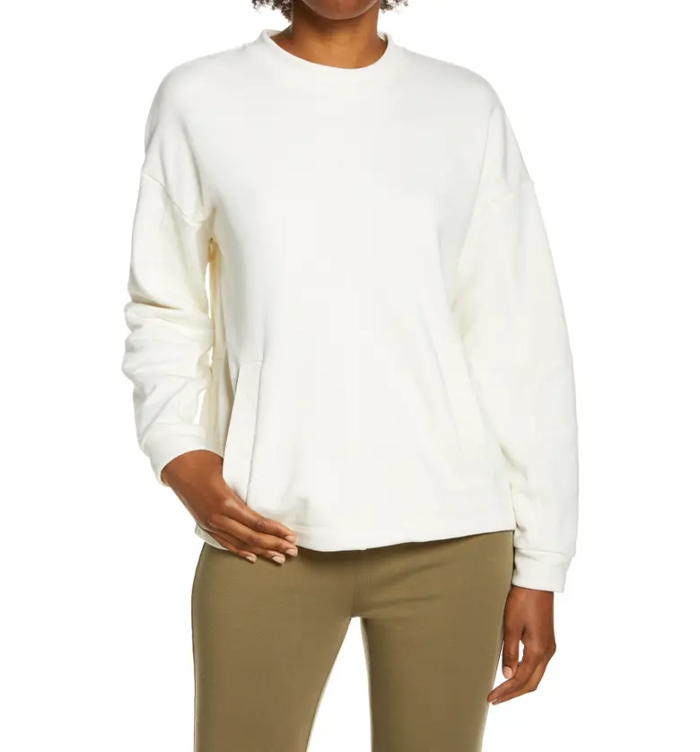 Sweaty Betty Low Tides Sweatshirt_LILY WHITE