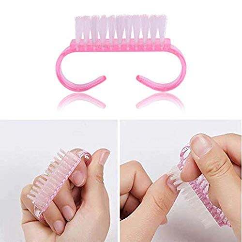  Gel Nail Tools Kit, SWS 10pcs Colorful Nail Polish Remover Clips& Nail Buffer Block&175pcs Cotton Pads& Nail Brush Cuticle Peeler Scraper …