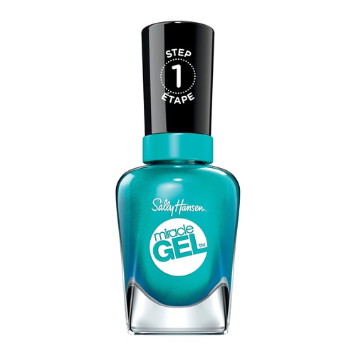  Sally Hansen Miracle Gel Nail Polish, Tidal Wave, 0.5 Ounce