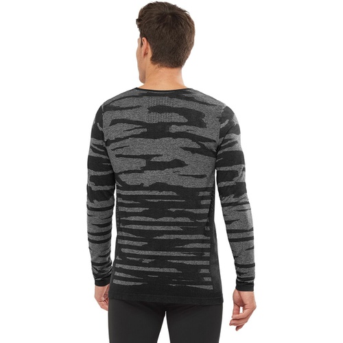 살로몬 Salomon Camo Long-Sleeve T-Shirt - Men