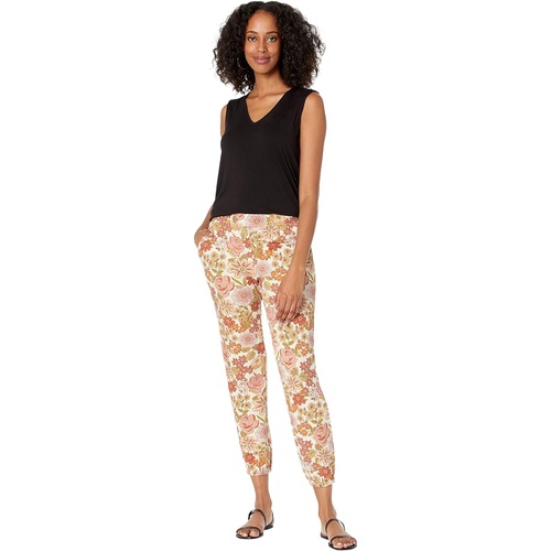  Saltwater Luxe Robin French Terry Floral Slim Pants