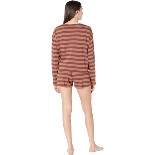  Saltwater Luxe Knit Stripe Sleep and Lounge Set