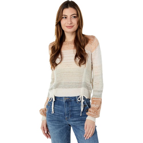  Saltwater Luxe Maylor Ombre Long Sleeve Adjustable Sweater