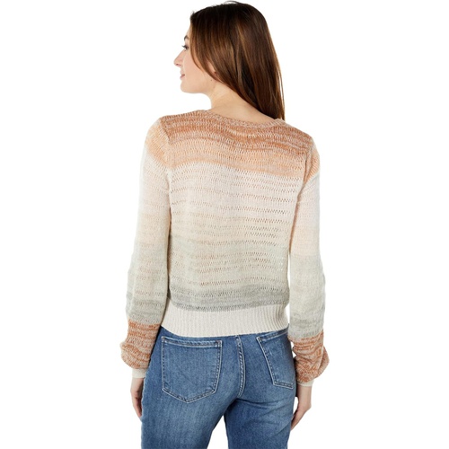  Saltwater Luxe Maylor Ombre Long Sleeve Adjustable Sweater