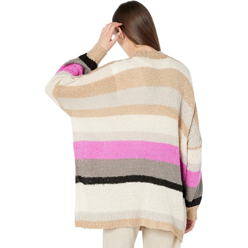  Saltwater Luxe Korie Color-Block Long Sleeve Cardi