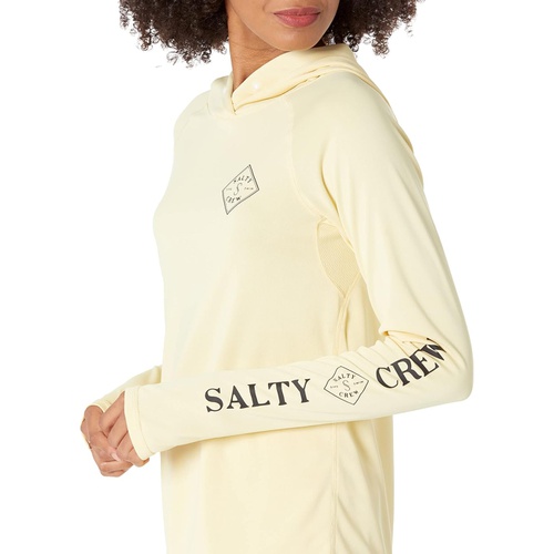  Salty Crew Tippet Pinnacle UPF Pullover Hoodie