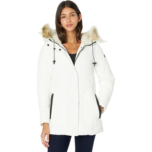  Sam Edelman Faux Fur Trim Parka