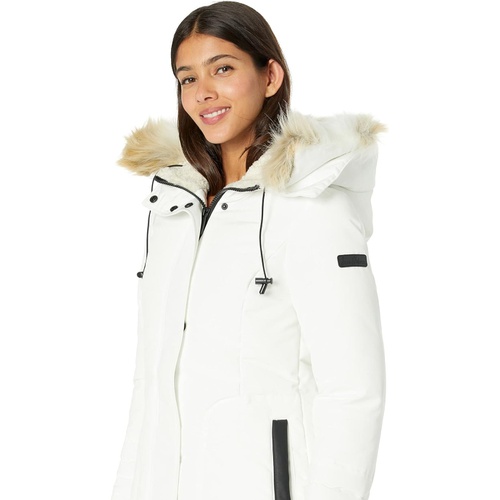  Sam Edelman Faux Fur Trim Parka