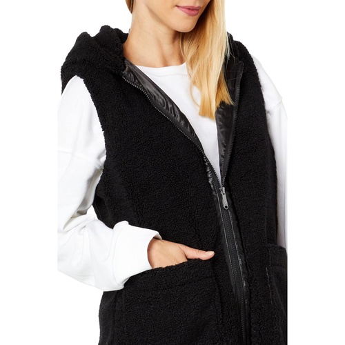  Sam Edelman Compact Curly Hooded Vest