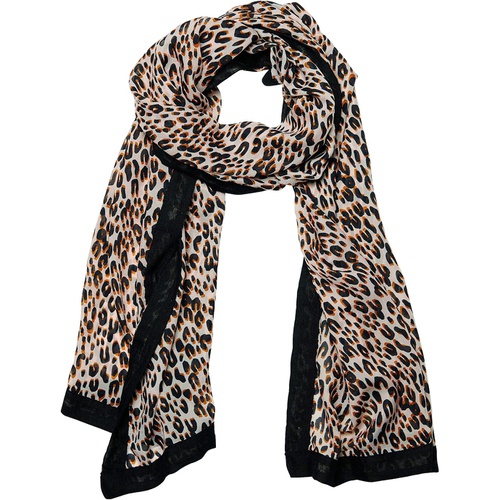  San Diego Hat Company Animal Print Border Scarf