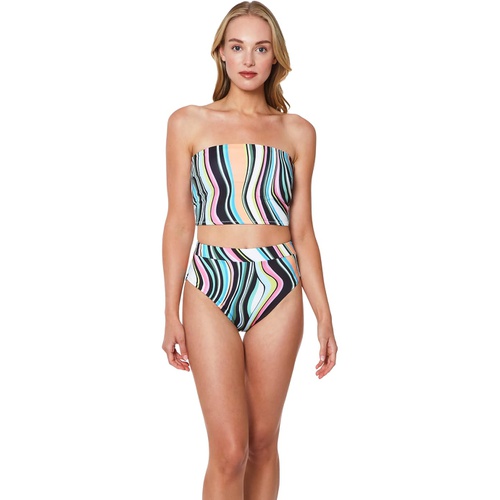  Sanctuary Wavy Baby Bandeau Top