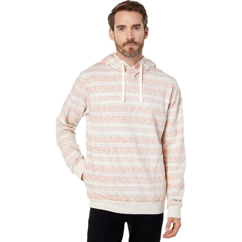  Scotch & Soda Twisted Hood Brushed Felpa Sweatshirt with Inside Stripes