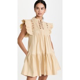 Sea Phoebe Cotton Flutter Sleeve Tunic Dress