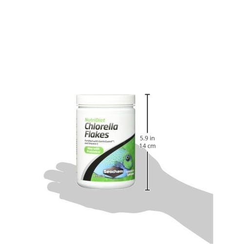  Seachem NutriDiet Chlorella Fish Flakes - Natural Probiotic Formula 100g