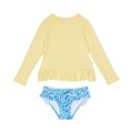 Seafolly Kids Mini Me Sea Dive Ruffle Surf Set (Infantu002FToddleru002FLittle Kids)