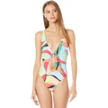 Seafolly Tropfest Drawstring Keyhole One-Piece