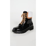 See by Chloe Lace Up Rain Boots