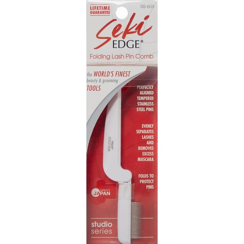  Seki Edge Folding Lash Pin Comb SS 603