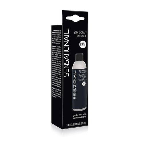  SensatioNail Gel Nail Polish Remover, 8 fl oz, 98% Acetone, Vitamins A & E