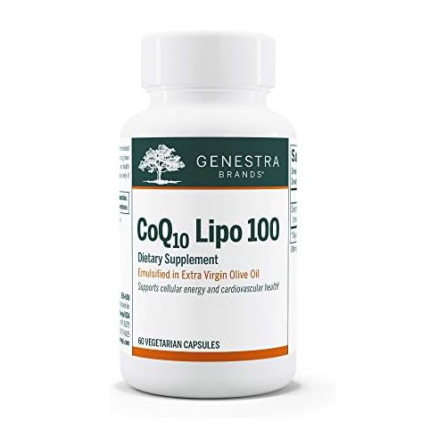  Seroyal USA Genestra Brands CoQ10 Lipo 100 Antioxidant Supplement 60 Capsules