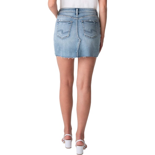  Silver Jeans Co. Francy Mid-Rise Miniskirt L33160EPK280
