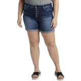 Silver Jeans Co. Plus Size Avery Shorts W54912EPX435
