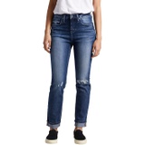 Silver Jeans Co. Beau High-Rise Slim Leg Jeans L27363EPX345